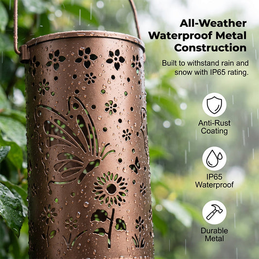 ☀️🐦 Solar Hummingbird Lantern – Elegant Glow for Your Garden Decor 🌺✨