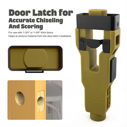 🚪Professional Door Latch Installation Tool ✅ Precise Guide & Durable ABS | Easy Installation 🛠️ -50% TODAY 🔥