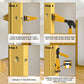 🚪Professional Door Latch Installation Tool ✅ Precise Guide & Durable ABS | Easy Installation 🛠️ -50% TODAY 🔥