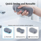 【4-Pack Deal】 Dual-Sided Exfoliating Bath Sponge – Soft Foam + Body Scrubber