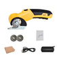 Mother's Day Gift for Mom: Cordless Electric Fabric Scissors – Rechargeable, Lightweight, Effortless Cutting Kit for Sewing & Crafting