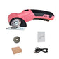 Mother's Day Gift for Mom: Cordless Electric Fabric Scissors – Rechargeable, Lightweight, Effortless Cutting Kit for Sewing & Crafting