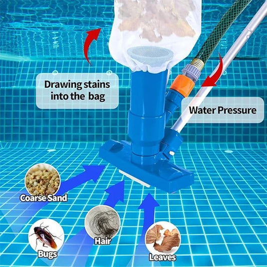 🏊‍♂️ Pool Cleaning – Floor Vacuum Set 🧹💧