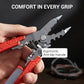 🛠️ Wire Crimper & Stripper – Built-in Voltage Detector ⚡🔌