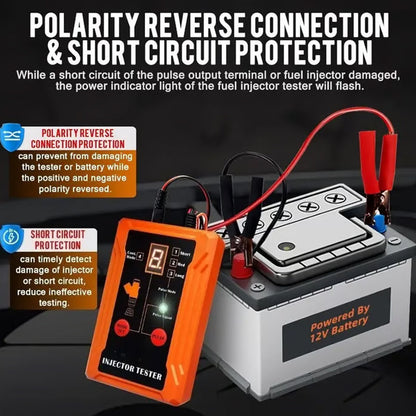 🔥 50% OFF – Limited Time! ⏰ Professional 4-Mode Fuel Injector Tester & Cleaner Tool