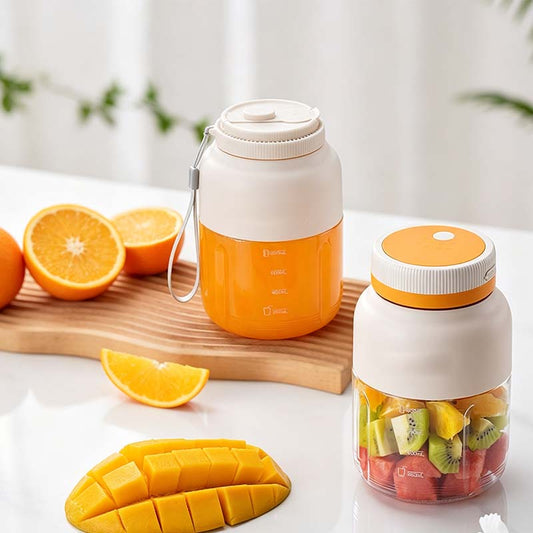 🍹[50% OFF] High-Capacity Cordless Juicer Cup - Portable Blender for Shakes & Smoothies