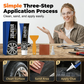 🚗🔧 Tire Repair Adhesive Kit – Fix Punctures Fast 🧰