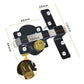 🔐 Long Throw Gate Lock (50/70mm) – 5 Keys Included 🔒🚪