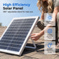 🌞💨 Solar Powered Exhaust Fan Kit for Greenhouse & Attic 🌿🏠