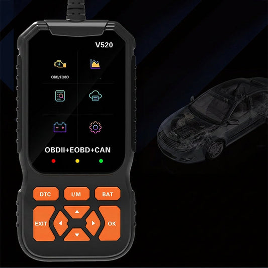 🔧 V520 Universal Car Diagnostic Tool – Read & Clear Fault Codes Fast! 🚗