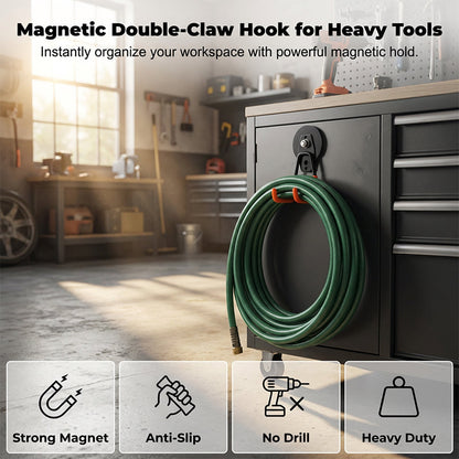 💪🧲 Heavy-Duty Magnetic Double-Claw Hook 🪝