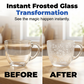 ✨ Frosted Stained Glass Paint – Transparent, Waterproof, for Windows & Crafts 🖌️