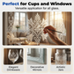✨ Frosted Stained Glass Paint – Transparent, Waterproof, for Windows & Crafts 🖌️