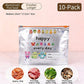 ✨🍩Reusable Aluminum Foil Sealable Storage Bags (10-Pieces)