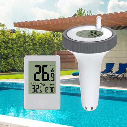 Waterproof Wireless Digital Pool Thermometer Set
