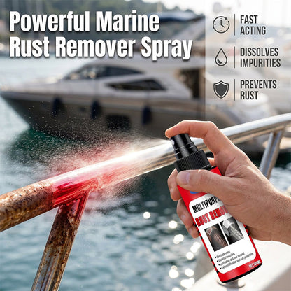 Powerful Marine Rust Remover Spray – Dissolve & Convert Rust ⚓🦀🛠️✨
