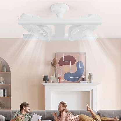 Modern 2-in-1 LED Ceiling Fan Light – Remote Control ❄️💡🌀🏠