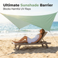 📢📢50% OFF !! ⏰Portable Diamond-Shaped Camping Tarp Sun Shelter