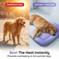 🔥LAST DAY SALE ONLY￡8.99!!❄Pet Cooling Mat for Dogs & Cats 🐾  Naturally Cool Ice-Silk Pad Breathable, Washable & Soft 🌿  For Floors, Sofas & Car Travel Multiple Sizes Gradient Colours ☀️🐶🐱