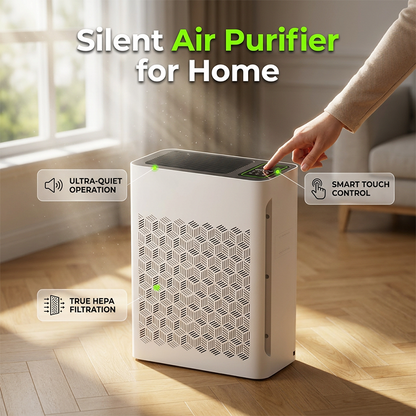 🌿 Silent Air Purifier for Home 🏠💤