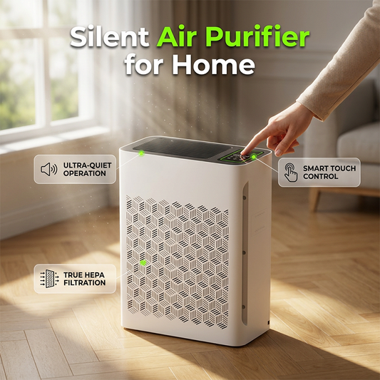 🌿 Silent Air Purifier for Home 🏠💤