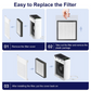 🌿 Silent Air Purifier for Home 🏠💤