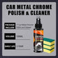 ✨Car Metal Chrome Polish – Rust Remover & Mirror Shine Restorer 🚗🛡️💎