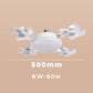 💡🌀Remote-Controlled LED Ceiling Fan Light – Dimmable & Reversible Motor ❄️🏠