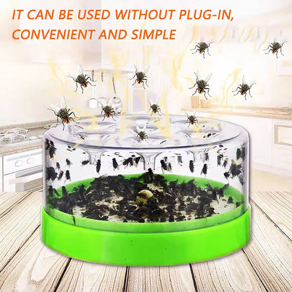 Reusable Non-Electric Fly Trap – Safe for Pets & Kids 🐶👶🚫⚡🪰