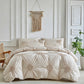 ✨Elegant Pinch Pleat Duvet Cover Set – Hotel Luxury & Timeless Texture 🛏️🏨🎨