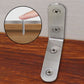 4-Pack Stainless Steel Corner Braces - Comes with 30 PCS Screws
