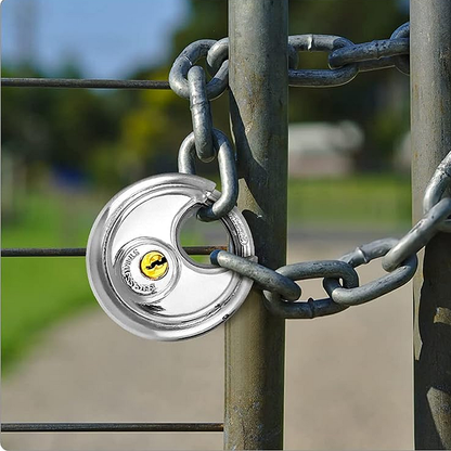 Round Pie Lock Round Padlock