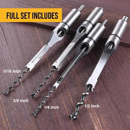🔥Hollow Chisel Mortise Drill Tool