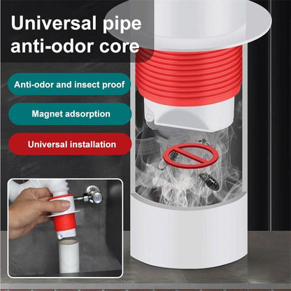 Drain pipe anti-odor artifact