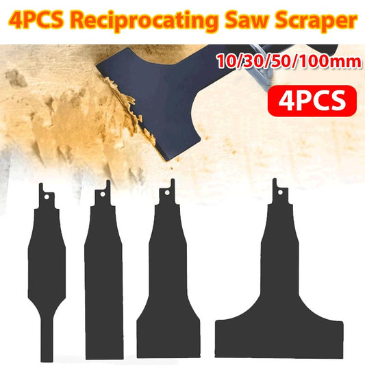 Pousbo® 4pcs Reciprocating Saw Scraper