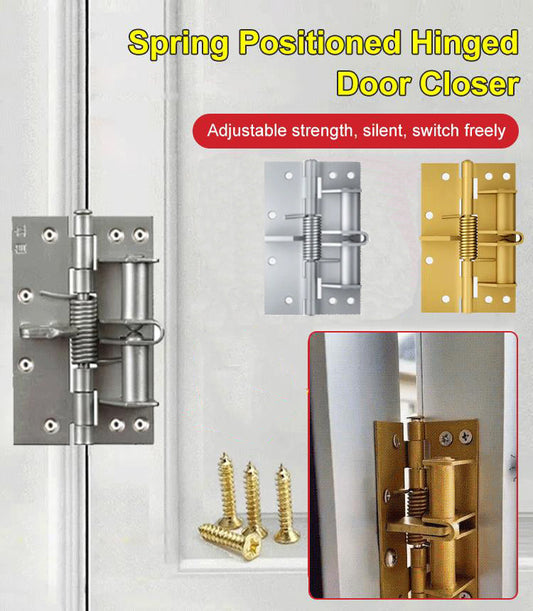 [Automatic closing] 4 inch spring hinge