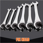 🔥Limted-Time Offer🔥Open Tubing Ratchet Wrench (Fixed Head-Flexible Head 2 IN 1)