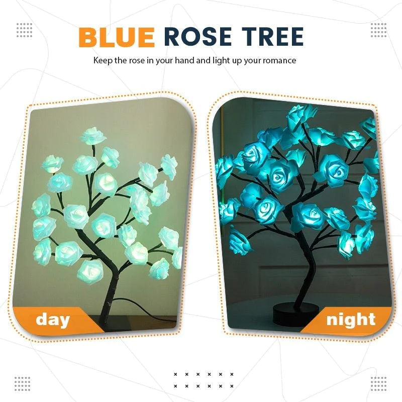 The Lamp Of Roses - molnyonon Blue rose tree