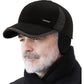 Men's Winter Baseball Cap--With Ear Muffs,Adjustable, thickened and warm